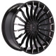 Автомобильные диски Racing Line 21*8.5+10 10*112/120 ET25+ET41 72.6 Alpina Black BMW 7