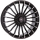 Автомобильные диски Racing Line 21*8.5+10 10*112/120 ET25+ET41 72.6 Alpina Black BMW 7