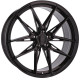 Автомобільні диски Haxer HX036 21*9.5+10.5 5*112 ET32+ET40 66.5 Black