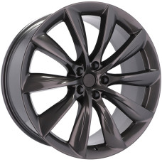 Автомобільні диски Racing Line 22*9 5*120 ET35 64.1 Tesla Model X Gray