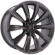 Автомобильные диски Racing Line 22*10 5*120 ET35 64.1 Tesla Model X Gray