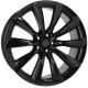 Автомобильные диски Racing Line 22*9 5*120 ET35 64.1 Tesla Model X Black