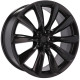 Автомобильные диски Racing Line 22*9 5*120 ET35 64.1 Tesla Model X Black