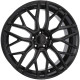 Автомобильные диски Haxer HX038 22*9.0+10.5 5*112 ET30+38 66.5 Black Mat