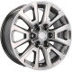 Автомобільні диски Racing Line 18*7.5 6*139.7 ET25 106.1 Toyota Prado Hyper Silver