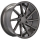 Автомобільні диски Racing Line 20*8.5+8.5 5*112 ET33+33 66.5 Style Vossen CVT Grey