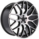 Автомобільні диски Racing Line 20*8.5+9.5 5*112 ET35+35 66.6 Mercedes Brabus Style