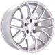 Автомобільні диски Racing Line 19*8.5+9.5 5*120 ET35+38 72.6 BBS Style Polish Silver