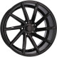 Автомобильные диски Racing Line 19*8.5+9.5 5*120 ET20+20 74.1 Style Vossen Black