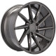 Автомобильные диски Racing Line 19*8.5+9.5 5*120 ET35+35 72.6 Style CVT Grey