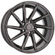 Автомобильные диски Racing Line 19*8.5+8.5 5*112 ET25+25 66.5 Style CVT Grey