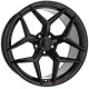 Автомобильные диски Haxer HX04F 19*8.5+9.5 5*112 ET27+40 66.5 BLHM