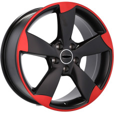 Автомобильные диски Racing Line 19*8.5 5*112 ET45 66.5 Audi Rotor Red A3/S3