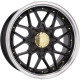 Автомобільні диски Haxer HX025 18x8.0+9.0 10x112/120 ET30+35 72.6 BLHM