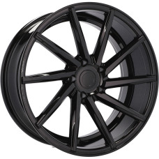 Автомобильные диски Racing Line 18x8.0+9.0 5x112 ET35+35 66.5 CVT Style Black