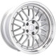 Автомобільні диски Racing Line 18x8.0+9.0 5x112 ET35+35 66.5 BBS Style Silver +