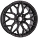 Автомобільні диски Racing Line 18x8 5x108 ET40 67.1 HF-2 Style Black 