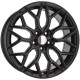 Автомобільні диски Racing Line 18x8 5x114.3 ET40 73.1 HF-2 Style Black