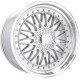 Автомобильные диски Racing Line 18x8 10x112/120 ET35 72.6 BBS Style Silver