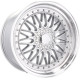 Автомобільні диски Racing Line 18x8.0+9.5 10x112/120 ET20 74.1 BBS Style Silver +