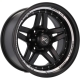 18x10.0 6x139.7 ET-18 110 Racing Line Off Road BLHM