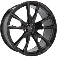 22x9.5+10.5 5x112 ET32+43 66.6 BL BMW 755M Стиль  X7/G07