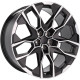 22x9.5+10.5 5x112 ET32+43 66.6 BL BMW 913M Стиль  X7/G07