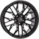 20x10.5 5x112 ET20 66.5 Haxer HX015F Black