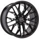 20x10.5 5x112 ET20 66.5 Haxer HX015F Black