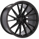 Автомобільні диски 20x8.5 5x114.3 ET35 73.1 Haxer HX06F Black