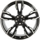 Автомобільні диски 20x8.0+9.5 5x112 ET27+43 66.6 BMW 718M Стиль BMW X3/G01 BMW X4/G02