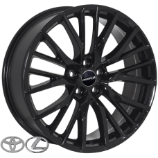 Автомобільні диски ZF-FBX047 BLACK 17*7.5 5x114.3 ET35 60.1