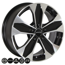 Автомобільні диски ZW-BK1393 BP 16*6.5 5x114.3 ET38 67.1