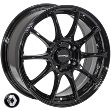 Автомобільні диски ZW-YA3762 BLK 16*7 5x114.3 ET35 67.1