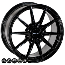 Автомобільні диски ZW-YA1137 BLK 17*7.5 5x114.3 ET40 67.1